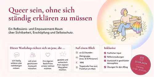 Queer sein, ohne sich st\u00e4ndig erkl\u00e4ren zu m\u00fcssen
