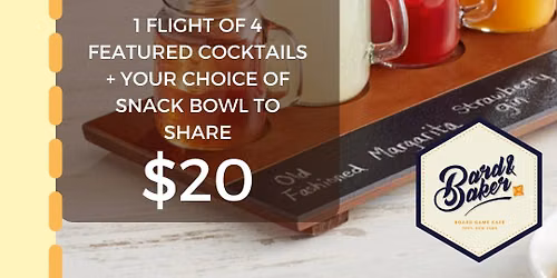 Flight Night Friday: Pokemon Fairy Type Cocktail Flights