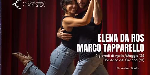 4 gioved\u00ec di Lezione e Pratica con Elena Da Ros e Marco Tapparello 