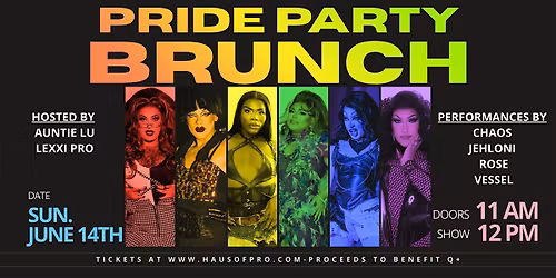 PRIDE Party Drag Brunch - Fairfield, CT