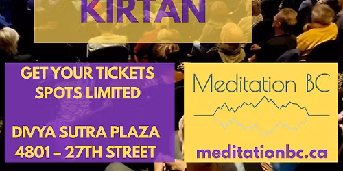 Kirtan Event in Vernon BC - Apr 28