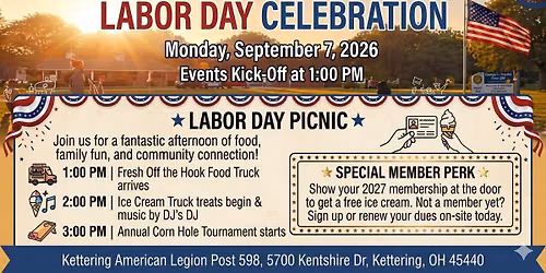 Labor Day Celebration & Membership Drive