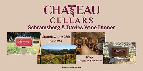 Schramsberg & Davies Wine Dinner