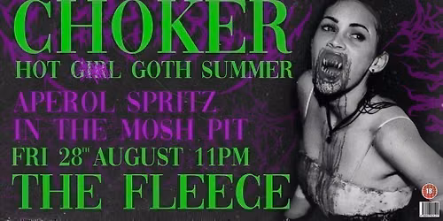 CHOKER: Hot Goth Summer - Alt Clubnight
