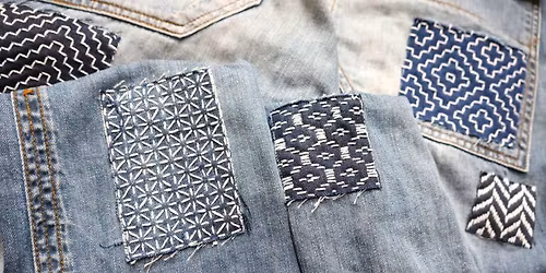 Lappa\/laga kl\u00e4der med Sashiko - Re:vive din garderob