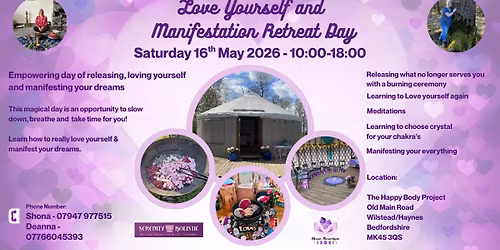 Love Yourself and Manestation Retreat Day