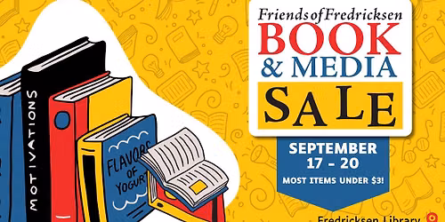 Book Sale to Benefit Fredricksen Library