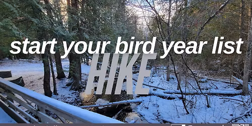 Free Guided Hike: Start Your Bird Year List