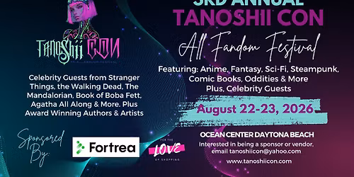 3rd Annual Tanoshii Con: An All Fandom Con