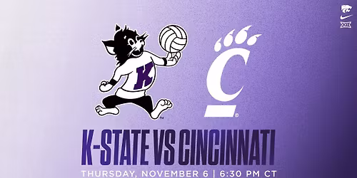 K-State Volleyball vs Cincinnati