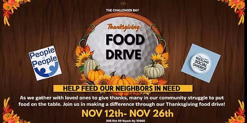 Thanksgiving Food Drive