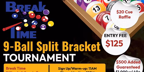 9 Ball split bracket