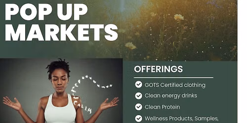 Summer Wellness Pop-Up Markets