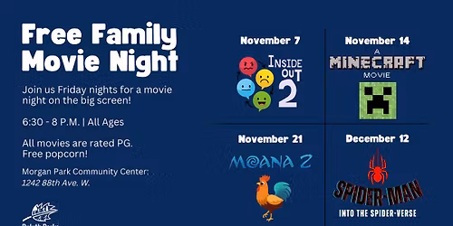 Free Family Movie Night - Inside Out 2