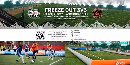 Freeze Out 3v3 Soccer Tournament on AirPitch