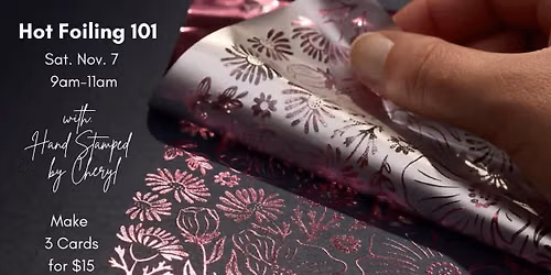 Hot Foiling 101