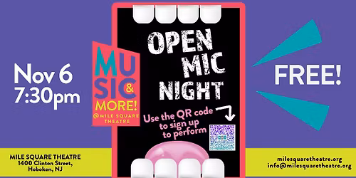 MST Open Mic Night - Nov 2025