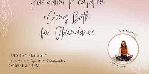 Kundalini Meditation and Gong Bath for Abundance