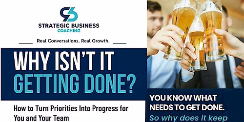 Profits & Pints: Why Isn't It Getting Done?