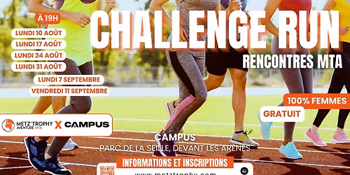 \ud83c\udfc3\u200d\u2640\ufe0f Challenge Run avec Campus