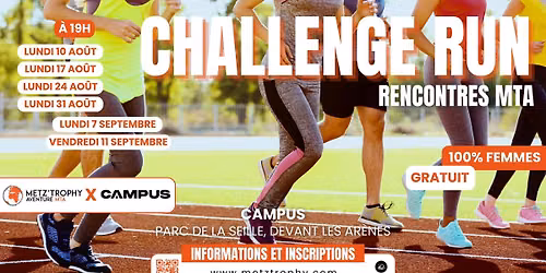\ud83c\udfc3\u200d\u2640\ufe0f Challenge Run avec Campus