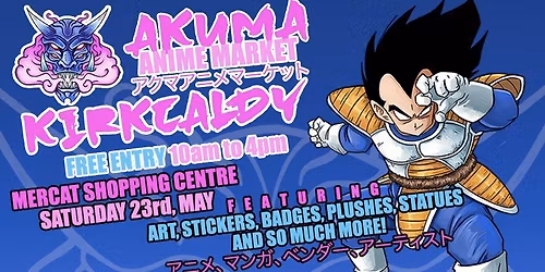 Akuma Anime Market returns to Kirkcaldy