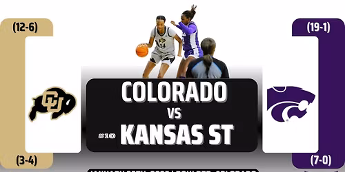 Colorado Buffaloes at Kansas State Wildcats Womens Basketball
