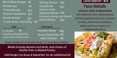 Community Supper (First Mondays!)