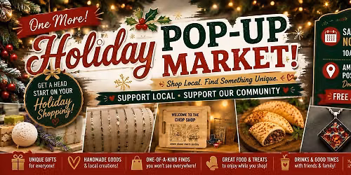 Holiday Pop Up Market - Downtown Carrollton