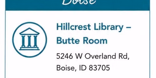 Boise In-Person Info Meeting