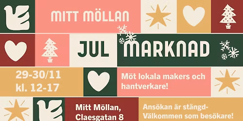 Julmarknad p\u00e5 Mitt M\u00f6llan 