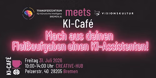 KI-Caf\u00e9: Mach aus deinen Flei\u00dfaufgaben einen KI-Assistenten
