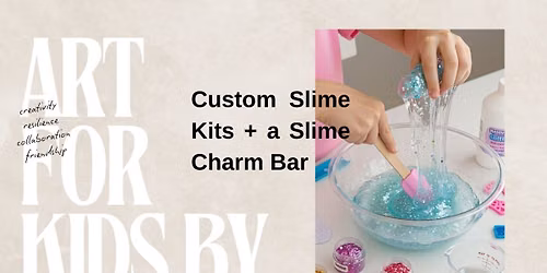 Sparkle Slime Kit Art Class (All Ages)