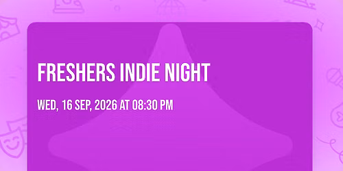 Freshers Indie Night
