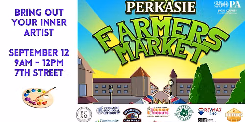 Perkasie Farmers Market: Bring Out Your Inner Artist