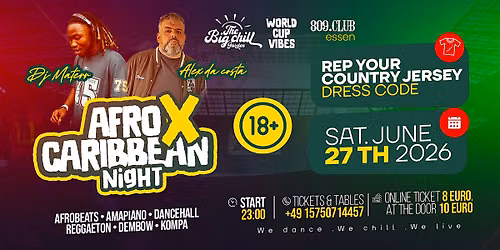AFRO x CARIBBEAN NIGHT