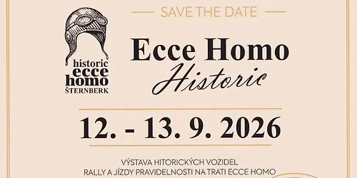 Ecce Homo Historic 2026