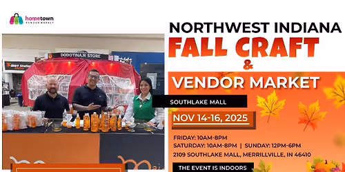 Northwest Indiana Fall Craft And Vendor Market