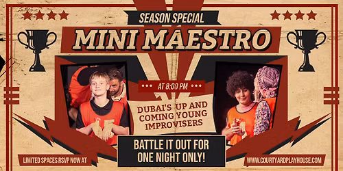 SEASON SPECIAL: MINI-MAESTRO SAT 9 MAY 2026
