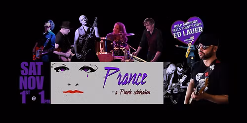 A Purple Benefit to Support Ed Lauer, Nov 1st @ 1pm