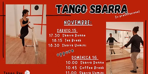TANGO SBARRA Tecnica donna\/uomo