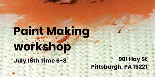 IN COLOR Paint making workshop