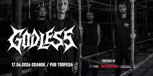 Godless (death metal - Indie) + Topiel (PL) \/ 17.06.2026, Gda\u0144sk