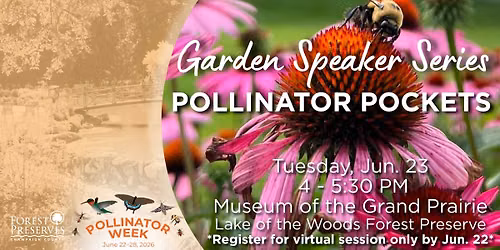 Garden Speaker Series: Pollinator Pockets