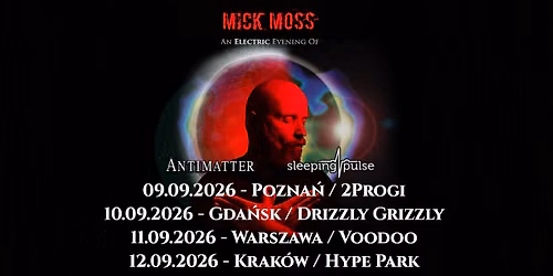 Antimatter + Sleeping Pulse - Pozna\u0144, 2Progi - 09.09.2026