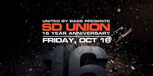 SD UNION 16 YR ANNIV
