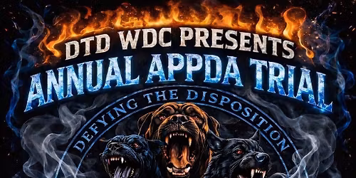 DTD WDC - APPDA Trial - May 2nd and 3rd 