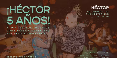 H\u00e9ctor 5 A\u00f1os X Dia de los Muertos