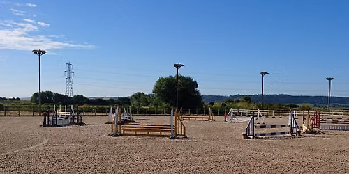 Show Jump training with Claire Loney at KSEC, 27th June