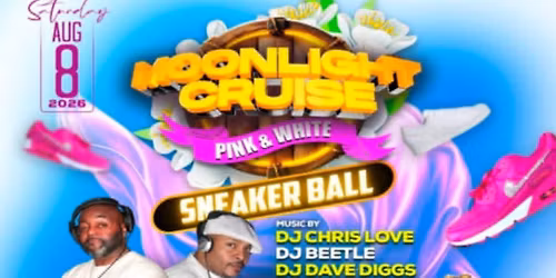 Pink & White Sneaker Ball - Moonlight Cruise